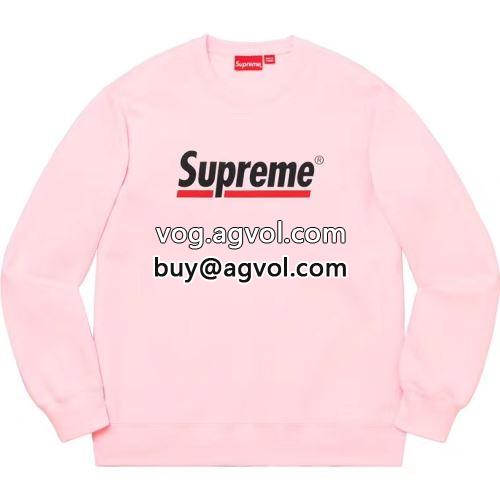 パーカー シュプリーム コピー セール Supreme Underline Crewneck SUPREMEコピー 4色可選 2022