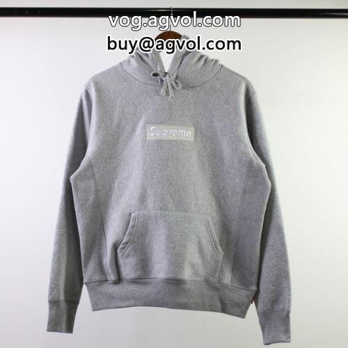 高評価の人気品  クラシック supreme box logo パーカー シュプリーム コピー SUPREMEコピー 19色可選 2022