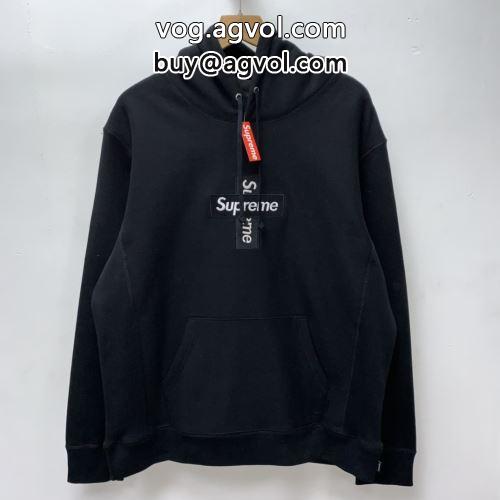 お買い得品  Supreme Week15 Cross Box Logo 5色可選 2022 SUPREMEコピー パーカー シュプリーム コピー