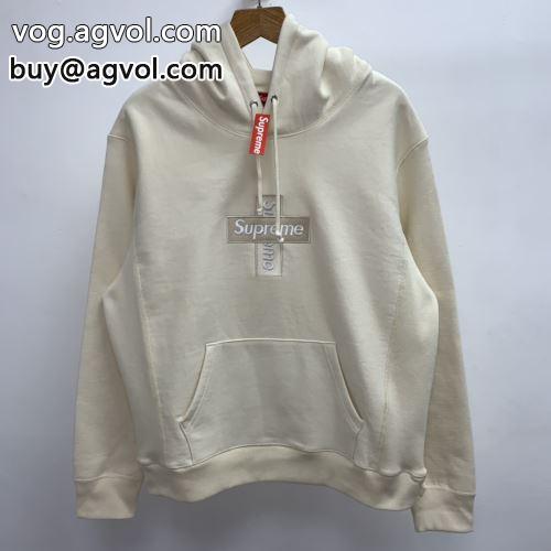 お買い得品  Supreme Week15 Cross Box Logo 5色可選 2022 SUPREMEコピー パーカー シュプリーム コピー