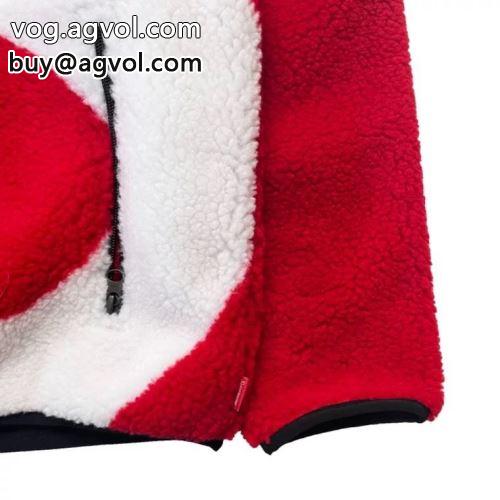 モデル大絶賛♪ 2022 Supreme S Logo Hooded Fleece Jacket  シュプリーム コピー SUPREMEコピー ダスター コート 3色可選