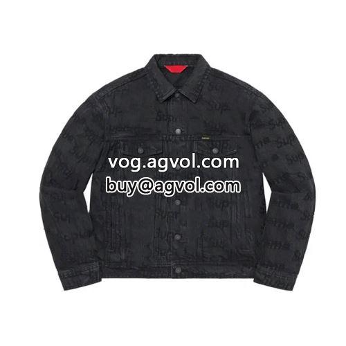 Frayed Logos Denim 数に限りがある シュプリーム コピー SUPREMEコピー 3色可選 デニムジャケット 2022