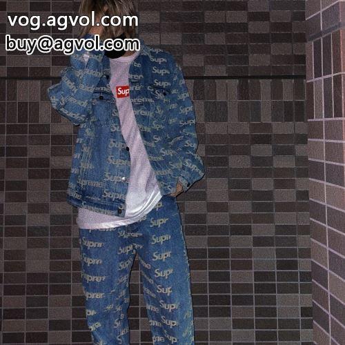 Frayed Logos Denim 数に限りがある シュプリーム コピー SUPREMEコピー 3色可選 デニムジャケット 2022