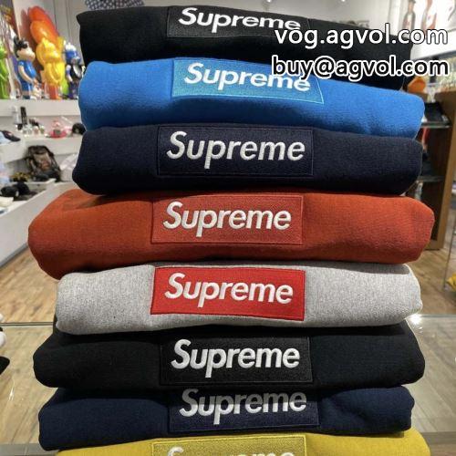 パーカー SUPREME BOX LOGO CREWNECK SWEATSHIRT シュプリーム コピー SUPREMEコピー 3色可選 2022