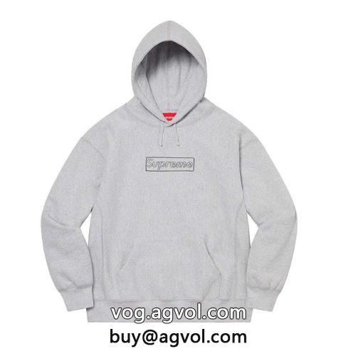 パーカー シュプリーム コピー  SUPREMEコピー 7色可選 Supreme KAWS Chalk Logo Hooded Sweatshir 2022 