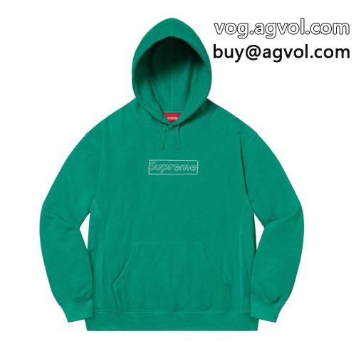 パーカー シュプリーム コピー  SUPREMEコピー 7色可選 Supreme KAWS Chalk Logo Hooded Sweatshir 2022