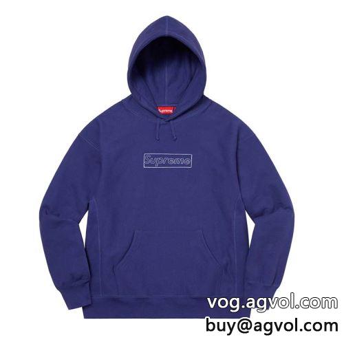 パーカー シュプリーム コピー  SUPREMEコピー 7色可選 Supreme KAWS Chalk Logo Hooded Sweatshir 2022