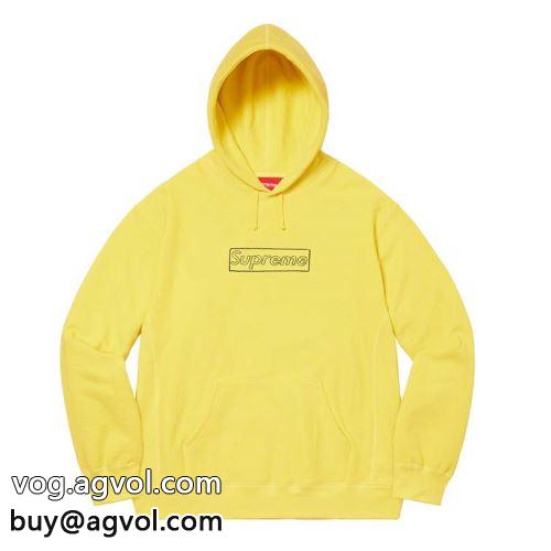 パーカー シュプリーム コピー  SUPREMEコピー 7色可選 Supreme KAWS Chalk Logo Hooded Sweatshir 2022