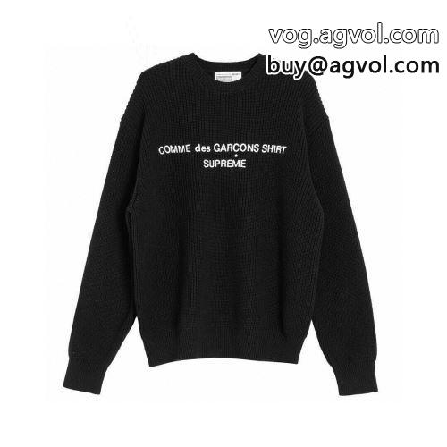 ニットウェア SUPREMEコピー 2色可選 2022 Supreme CDG 18FW Cotton Sweater シュプリーム コピー