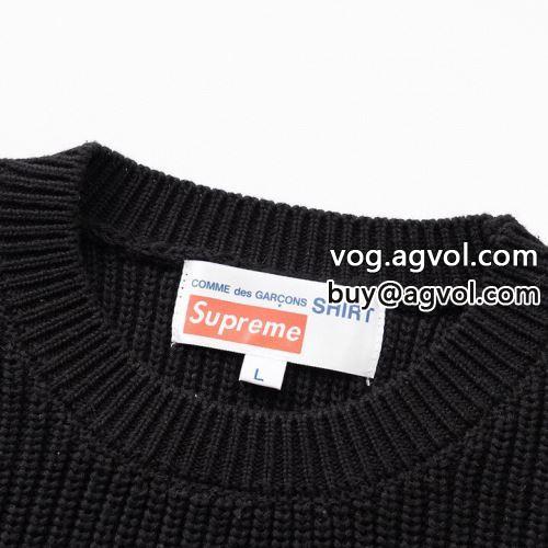 ニットウェア SUPREMEコピー 2色可選 2022 Supreme CDG 18FW Cotton Sweater シュプリーム コピー