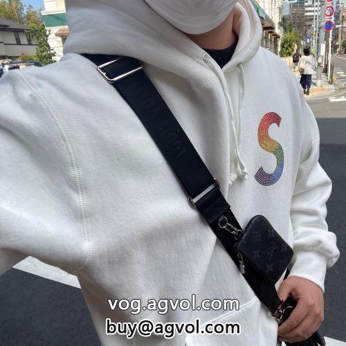 パーカー シュプリーム コピー SUPREME X SWAROVSKI S LOGO HOODED SWEATSHIR SUPREMEコピー 2色可選 2022