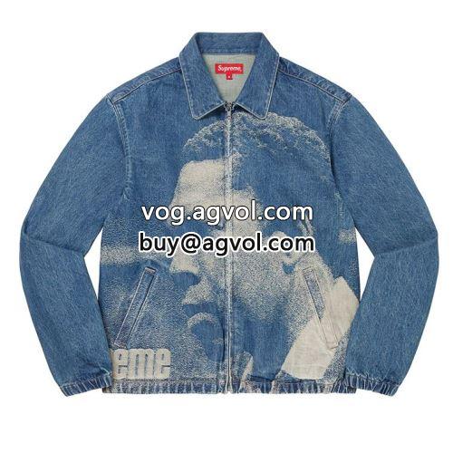 大絶賛！ 2色可選 2022 Supreme a love denim harrington jacket シュプリーム コピー SUPREMEコピー 