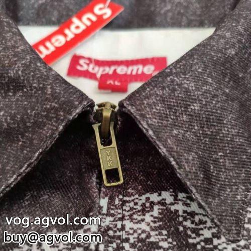 大絶賛！ 2色可選 2022 Supreme a love denim harrington jacket シュプリーム コピー SUPREMEコピー