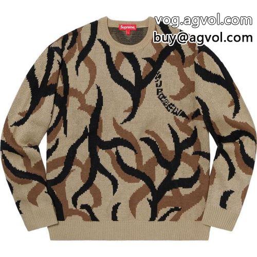 ムダな装飾を排したデザイン SUPREMEコピー 3色可選 2022 パーカー シュプリーム コピー supreme Tribal Camo Sweater