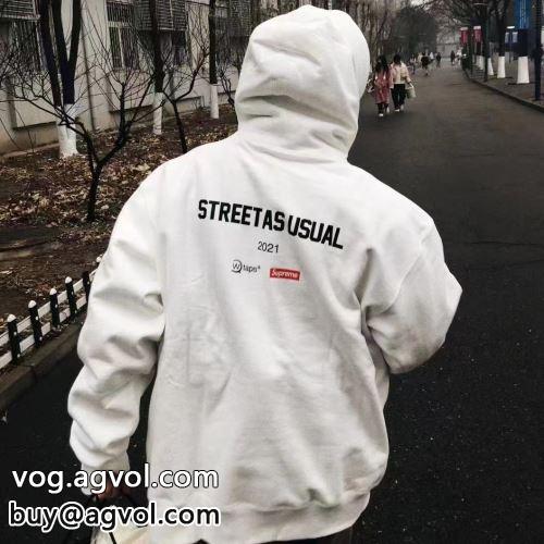 3色可選 2022 パーカー SUPREMEコピー  Supreme X WTAPS SIC'EM! Hooded Sweatshirt シュプリーム コピー