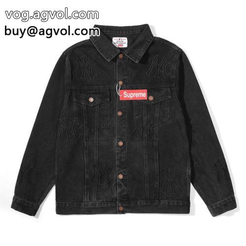 2022 パーカー シュプリーム コピー Supreme X Mlb デニムジャケット 2色可選 SUPREMEコピー