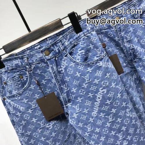 強い魅力を感じる一枚  SUPREMEコピー ジーンズ LV X Supreme 2022 シュプリーム コピー