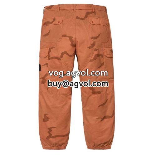 2022 シュプリーム コピー 今からの季節にピッタリ！ チノパン  Supreme Stone Island Camo Cargo Pant SUPREMEコピー 2色可選