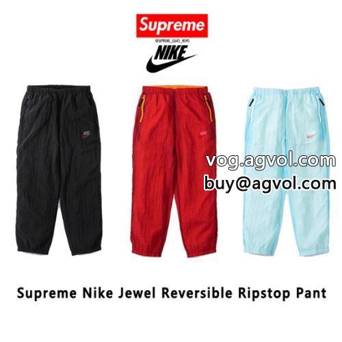 シュプリーム コピー Supreme Nike &times; Jewel Reversible Pant 魅惑 SUPREMEコピー ジーンズ スエットパンツ 3色可選 2022 