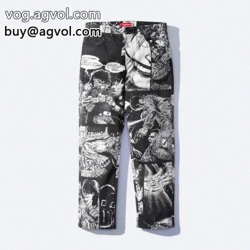 チノパン Sup &times; The Crow Regular Jean 2022 シュプリーム コピー 大人気再登場 SUPREMEコピー