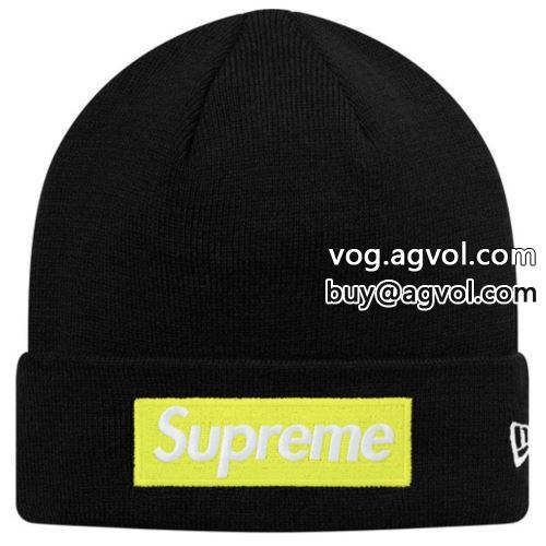 追跡あり☆入手困難!! 2022 シュプリーム コピー Supreme &times; New Era Box Logo Beanie   多色可選 SUPREMEコピー 帽子/キャップ