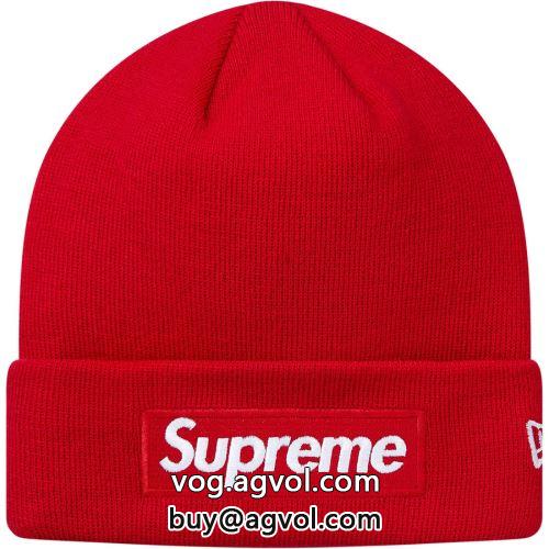 追跡あり☆入手困難!! 2022 シュプリーム コピー Supreme &times; New Era Box Logo Beanie   多色可選 SUPREMEコピー 帽子/キャップ