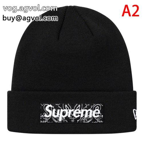 個性派  帽子/キャップ Supreme New Era Box Logo Beanie 2022 シュプリーム コピー  多色可選 SUPREMEコピー