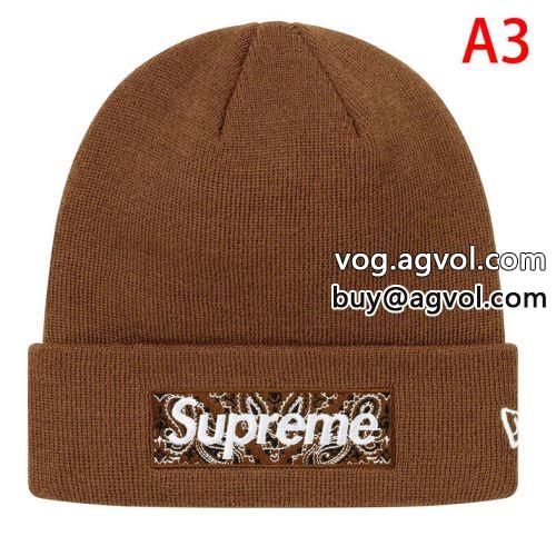 個性派  帽子/キャップ Supreme New Era Box Logo Beanie 2022 シュプリーム コピー  多色可選 SUPREMEコピー