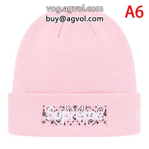 個性派  帽子/キャップ Supreme New Era Box Logo Beanie 2022 シュプリーム コピー  多色可選 SUPREMEコピー