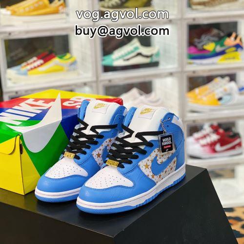 2色可選 大好評? シュプリーム コピー 2022 SUPREMEコピー  supreme&times;Nike SB Dunk High &ldquo;Team Crimson&rdquo; ランニングシューズ ハイプ 