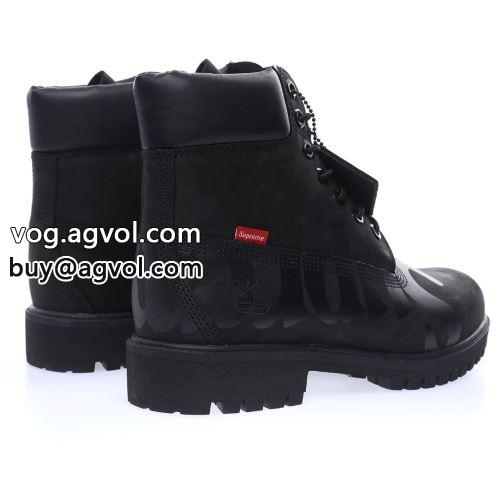 ランニングシューズ 2022 SUPREMEコピー  Supreme&times;Timberland 6 Inch Leather Boots