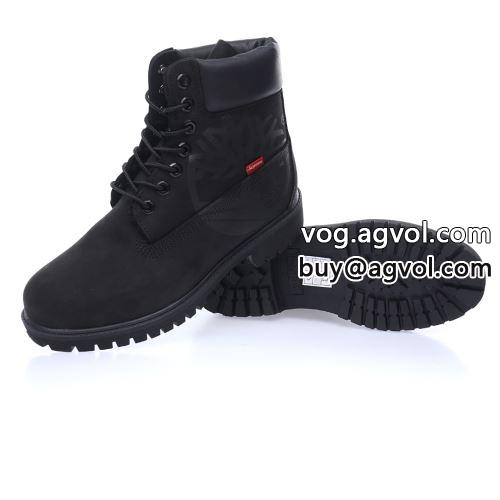 ランニングシューズ 2022 SUPREMEコピー  Supreme&times;Timberland 6 Inch Leather Boots