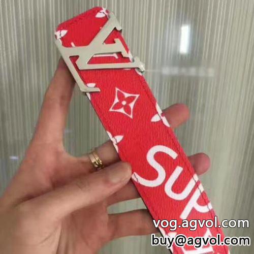2022 シュプリーム コピー SUPREMEコピー ベルト 風合いが出る LVxSupreme 2色可選