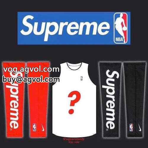 SUP&times;NBA&times;NIKE セレブ風 カフス シュプリーム コピー 2022 SUPREMEコピー アーム 2色可選