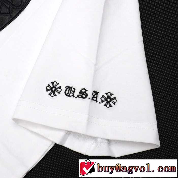 ファッション　2015 CHROME HEARTS クロムハーツ 半袖Tシャツ 2色可選