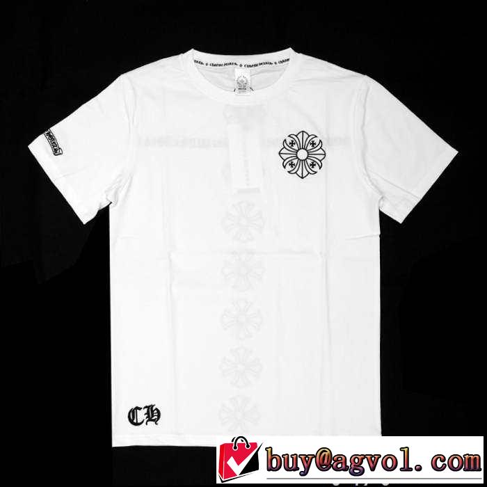 大人気　 2015 CHROME HEARTS クロムハーツ 半袖Tシャツ 2色可選