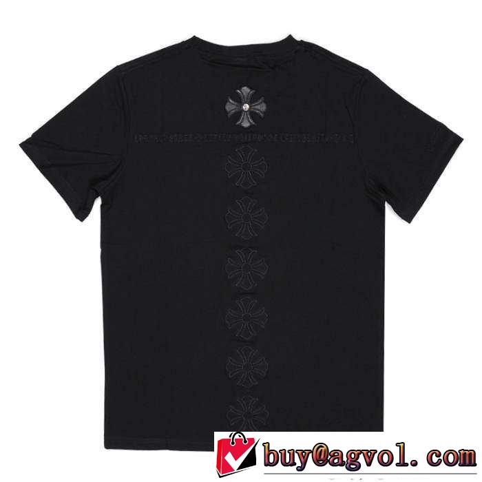 大人気　 2015 CHROME HEARTS クロムハーツ 半袖Tシャツ 2色可選