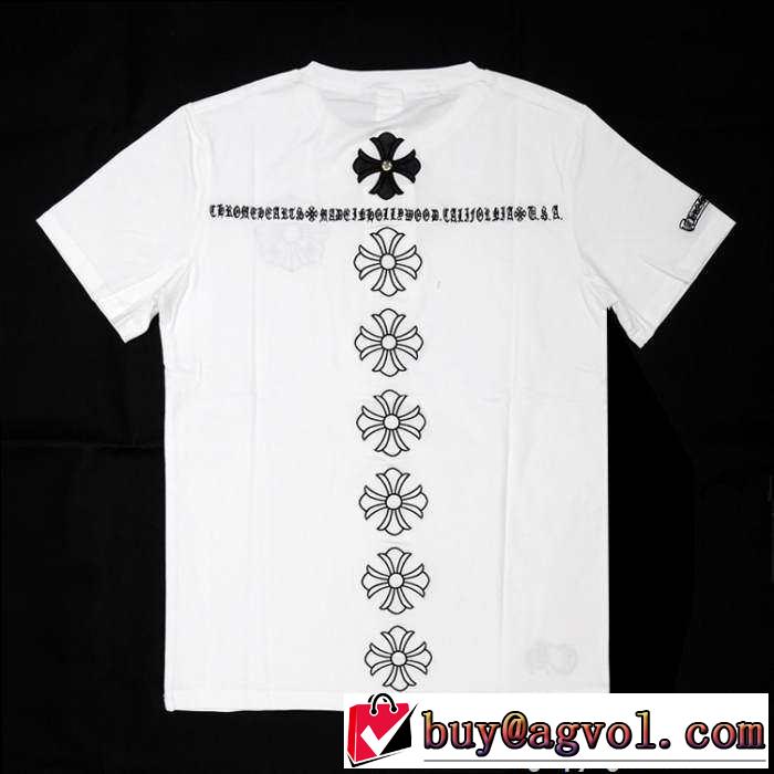 大人気　 2015 CHROME HEARTS クロムハーツ 半袖Tシャツ 2色可選