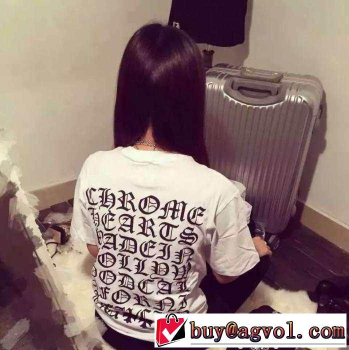 激安 2015 CHROME HEARTS クロムハーツ 半袖Tシャツ 2色可選