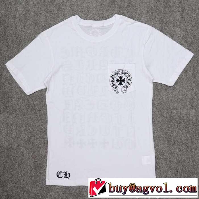 激安 2015 CHROME HEARTS クロムハーツ 半袖Tシャツ 2色可選