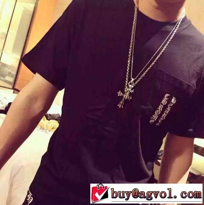 激安 2015 CHROME HEARTS クロムハーツ 半袖Tシャツ 2色可選