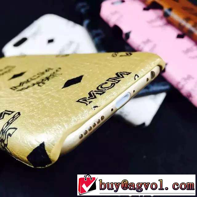 個性的なデザイン　秋冬 MCM エムシーエム  iPhone6 plus/6s plus 専用携帯ケース 多色可選択