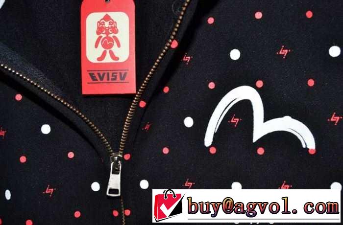 肌触り満点 2015秋冬 EVISU エヴィス 暖かい　パーカー