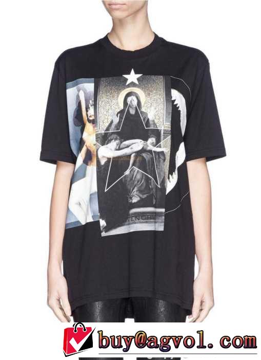 お洒落な　2015春夏  GIVENCHY ジバンシー 半袖Tシャツ 男女兼用