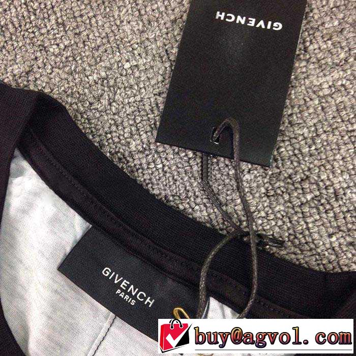 完売　2015春夏 個性派 GIVENCHY ジバンシー 半袖Tシャツ 男女兼用