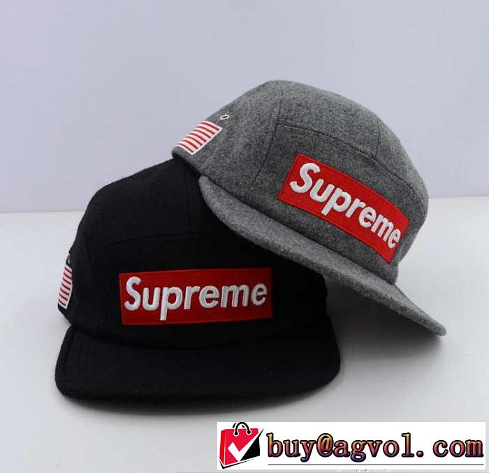 雰囲気を漂わせる　2015 SUPREME シュプリーム 柔らかい　帽子 2色可選