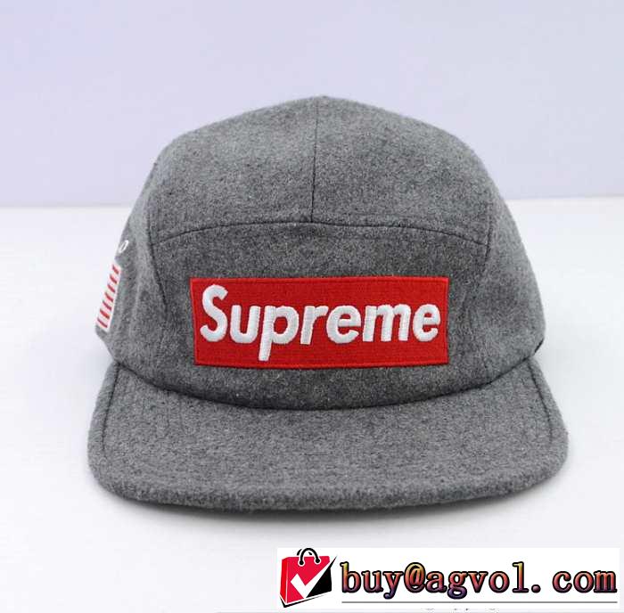 雰囲気を漂わせる　2015 SUPREME シュプリーム 柔らかい　帽子 2色可選