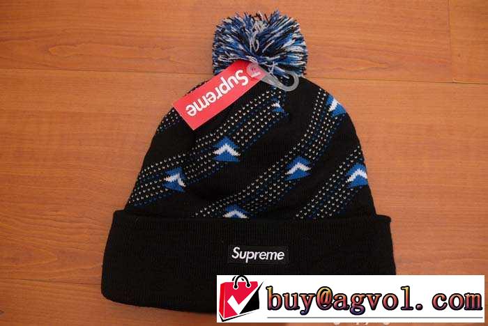 ファション性に溢れる 2015秋冬 SUPREME シュプリーム 人気販売　ニット帽 2色可選