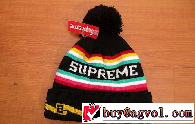 値下げる　 2015秋冬 SUPREME シュプリーム 素敵なニット帽 2色可選
