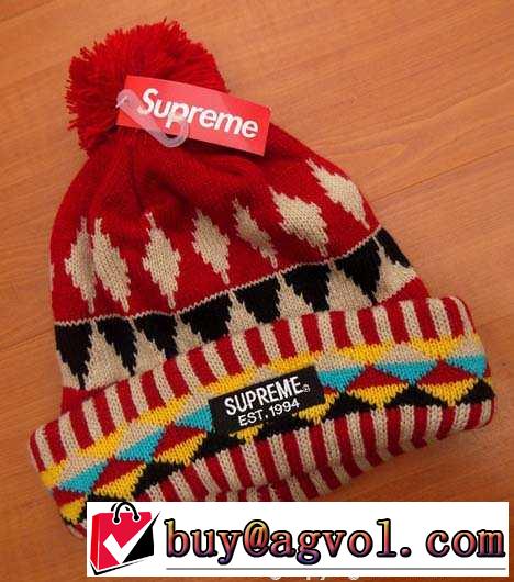 値下げる　 2015秋冬 SUPREME シュプリーム 素敵なニット帽 2色可選